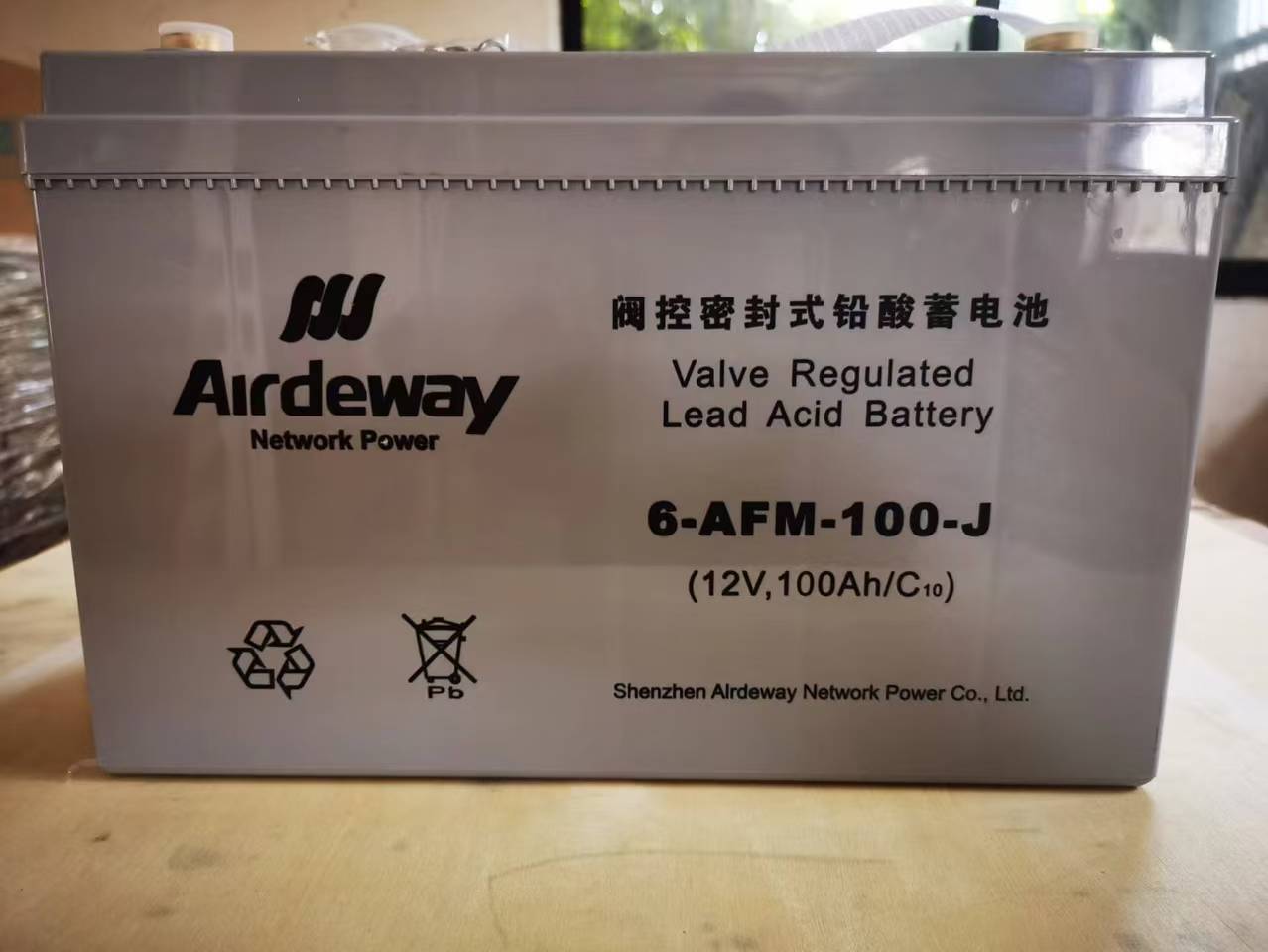 AFM系列阀控式密封蓄电池6-AFM-100-J